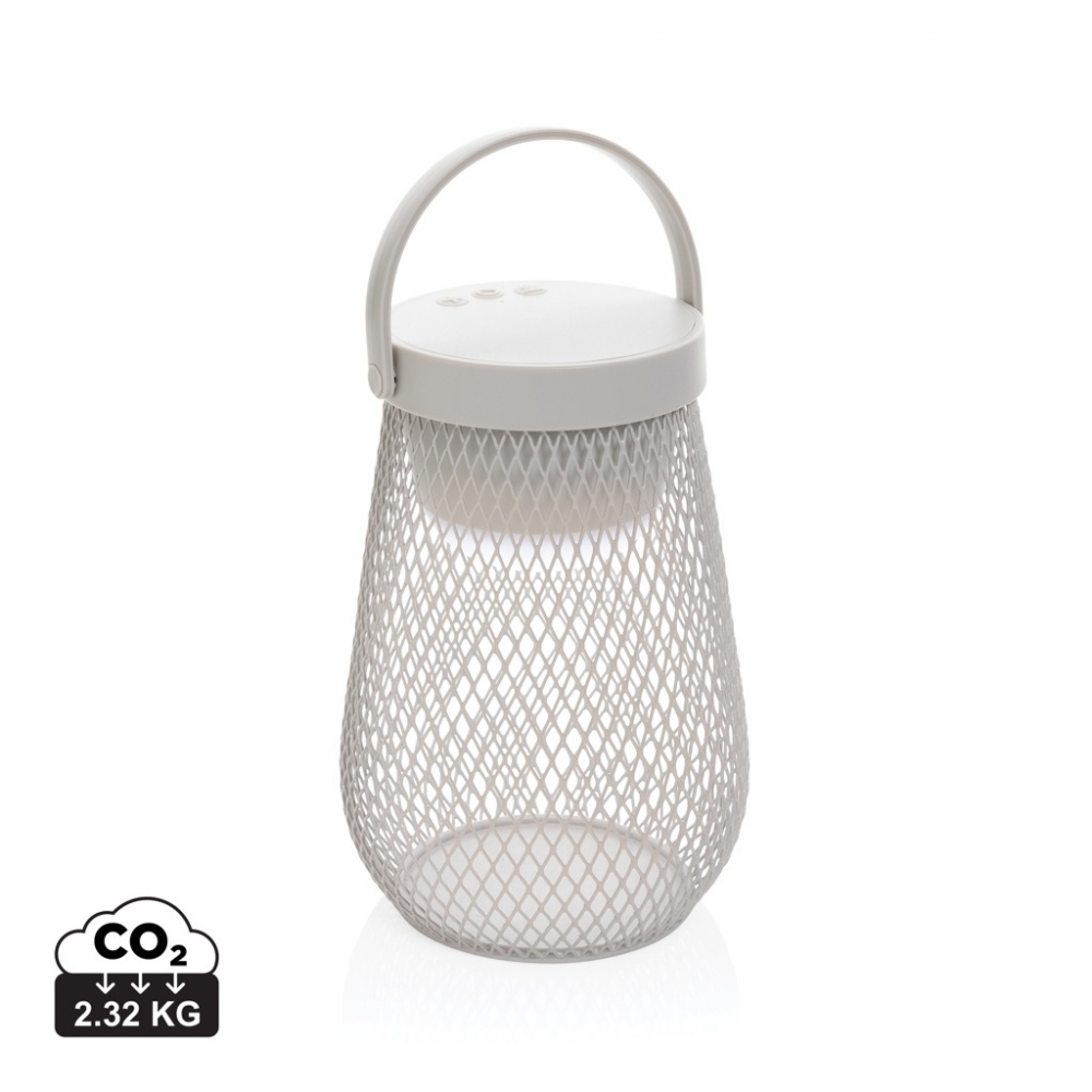 Logo trade firmakingi pilt: Aurora RCS taaskasutatud plastikust USB taaslaetav laualamp