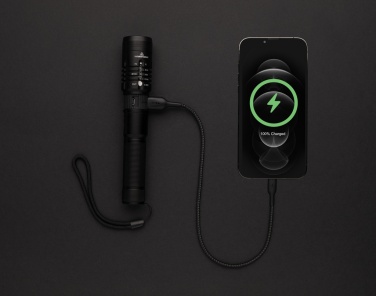 Logotrade reklaamkingi foto: Gear X USB taaslaetav taskulamp