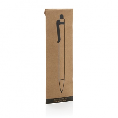 Logo trade firmakingituse pilt: Pynn bambusest lõpmatuse pliiats