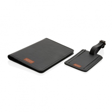 Logo trade reklaamtooted foto: Swiss Peak GRS taaskasutatud PU reisikinkekomplekt