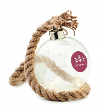 Logo trade firmakingi pilt: Klaasist LED valgusti