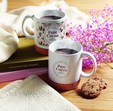 Logo trade firmakingi pilt: Keraamiline korgist kruus 280 ml