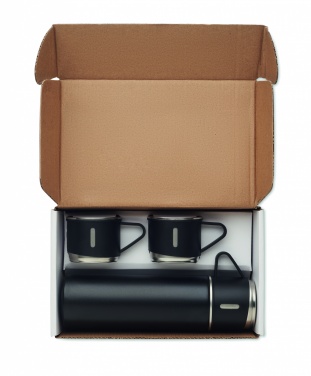 Logotrade meened pilt: Kaheseinaline pudeli ja tassi komplekt