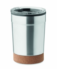 Topeltseinaga termoskruus, 300 ml, korgist alusega