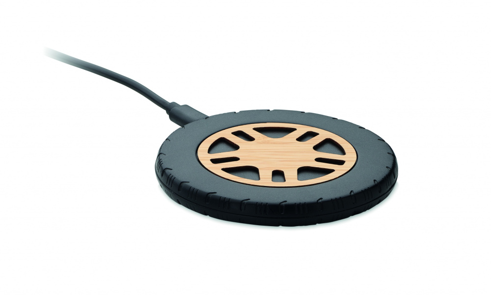 Juhtmeta laadija 15W, Puit, värvivariant
