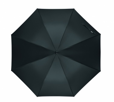 LLUVIA 27-tolline tuulekindel automaatne vihmavari RPET-kangast, Must – detailvaade 5