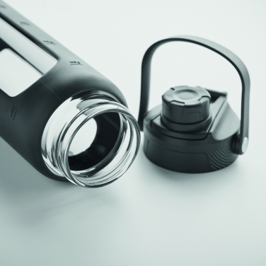 Silikoonümbrisega klaaspudel 750 ml – detailvaade 3