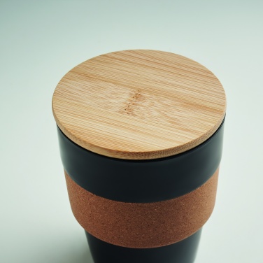 Taaskasutatud PP trummel 300 ml, Must (MO-MO6981Brand:midoceanSupplier:MidoceanNameEstonian:Taaskasutatud PP trummel 300 mlEnglish:Tumbler in recycled PP 300 mlRussian:Стакан с крышкой 300 млFinnish:Muki 300 mlGerman:Becher recyceltes PP 300 mlSwedish:Mug