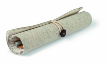 Logo trade reklaamkingitused foto: Statsionaarne komplekt puuvillases kotis