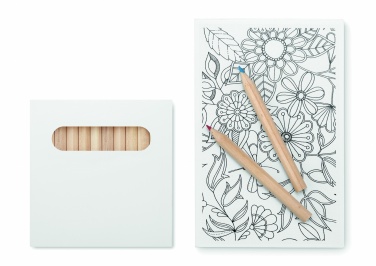 Logo trade reklaamtooted foto: Värvipliiatsite komplekt