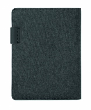 Logotrade reklaamtoote foto: A5 konverentsimapp koos akupangaga