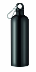 Ühekordse seinaga alumiiniumpudel 750 ml karabiiniga