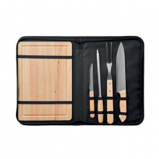Komplektis 4 BBQ grillimistarvikut