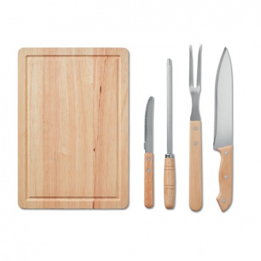 Logo trade meene pilt: Komplektis 4 BBQ grillimistarvikut