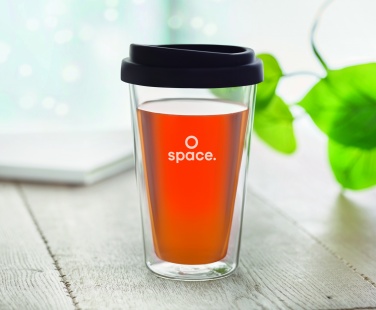 Logotrade meene foto: Kõrge borosilikaatklaas 350ml