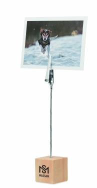 Logotrade firmakingid pilt: Männipuidust klambrihoidja