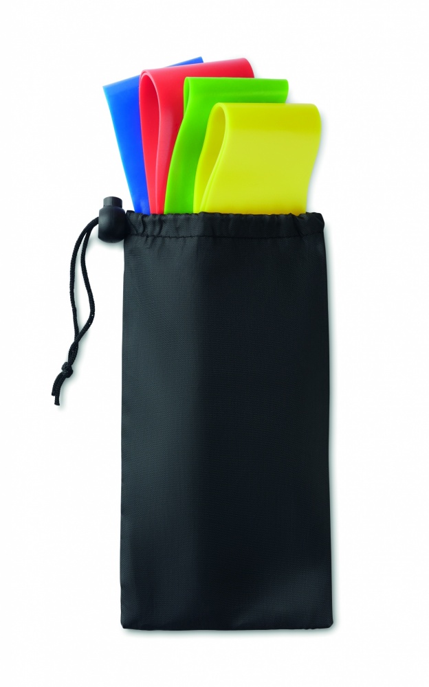 Logo trade firmakingi pilt: Komplektis 4 TPE fitnessrihma