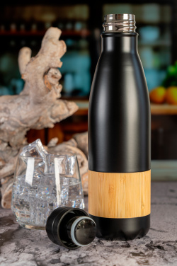 Logotrade ärikingid pilt: Roostevabast terasest pudel KOBE 750 ml