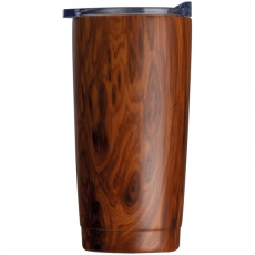 Puidust välimusega roostevabast terasest kruus COSTA RICA 550 ml