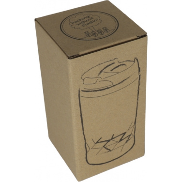 Logotrade ärikingi foto: Roostevabast terasest kaanega kruus ROMA 250 ml