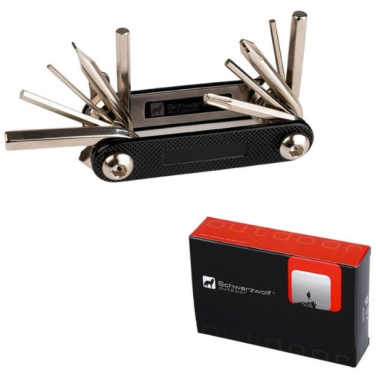 Logo trade reklaamkingi pilt: Jalgratta tööriistakomplekt TIBESTI Schwarzwolf