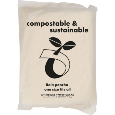 Logo trade reklaamkingituse pilt: Vihma pontšo FLEURUS