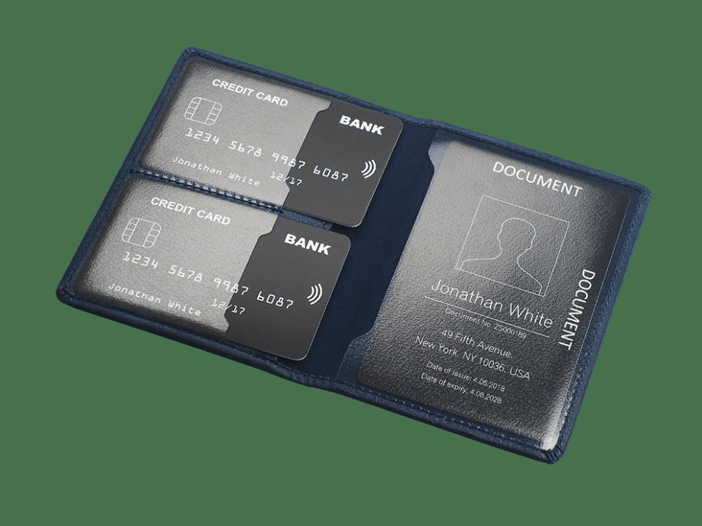 Logo trade reklaamtooted foto: RFID dokumendi rahakott 611327