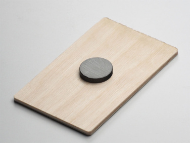 Logo trade ärikingi pilt: Puidust magnet 2034121