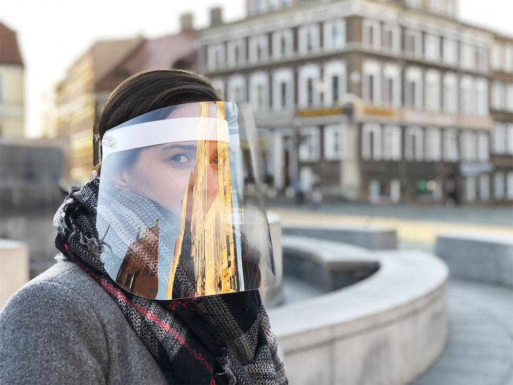 Logo trade reklaamkingituse pilt: TEMIDA kallutatav näomask 1424162