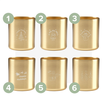 Logotrade firmakingitused pilt: Woooshi lõhnaküünal True Wood X-Mas