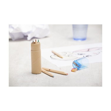 Logo trade firmakingi pilt: ColourTube värvipliiatsid topsis