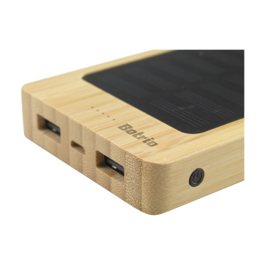 Logo trade reklaamtoote pilt: Solar Powerbank 8000+ juhtmevaba laadija