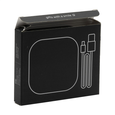 Logotrade ärikingituse foto: Bambusest juhtmevaba laadija 15W