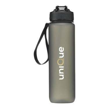 AquaSport GRS taaskasutatud veepudel 1000 ml, must – tootefoto