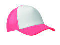 BUBBLE võrguga nokamüts, Neoonfuksia