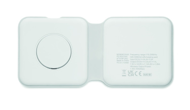 Logo trade reklaamtoote pilt: FLIP 2-ühes kokkupandav laadija 15W