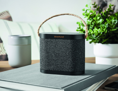 Logo trade firmakingi pilt: WUSIC 15 W juhtmevaba laadija kõlar