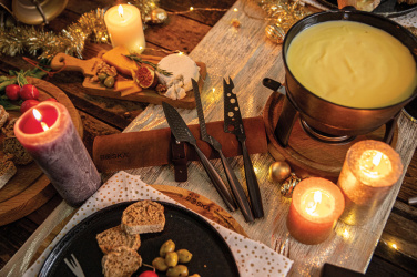 Logotrade reklaamtoote foto: BOSKA juustunugade komplekt Monaco+ must