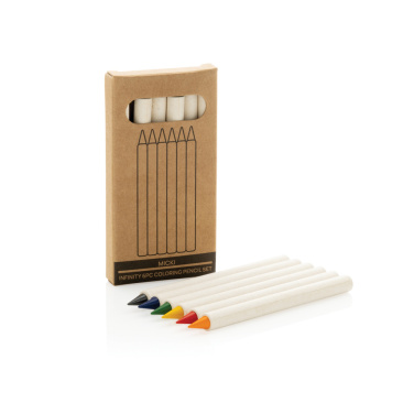 Logo trade reklaamtoote pilt: Micki GRS infinity 6tk värvipliiatsi komplekt