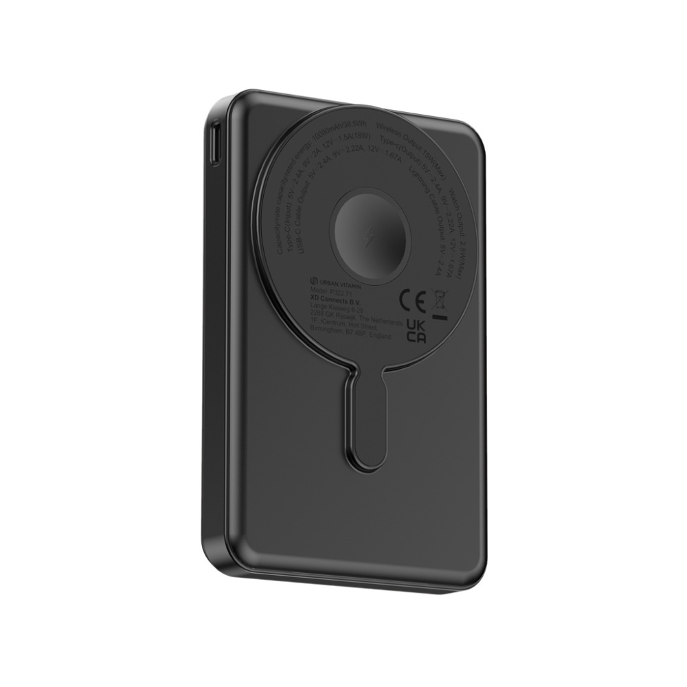 Logotrade reklaamkingitused pilt: Urban Vitamin Delano 5in1 10 000mah 20WPD magnetiline akupank