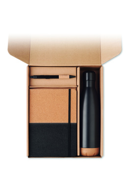 Logo trade reklaamtoote pilt: CADEAU 3-osaline kinkekomplekt karbis