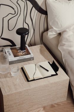 Logotrade reklaamtoote foto: VINGA Marlow GRS märkmik