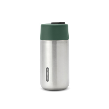Black+Blum lekkekindel termotass roostevabast terasest 340 ml, oliivroheline – detailvaade 5