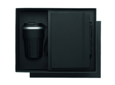 Logotrade reklaamkingid pilt: 3-osaline kinkekomplekt karbis