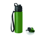 LETT kokkupandav silikoonist spordipudel 500 ml, Tumeroheline