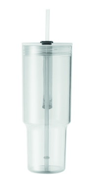 MUGORA RPET-joogitops kõrrega 1200 ml – detailvaade 5