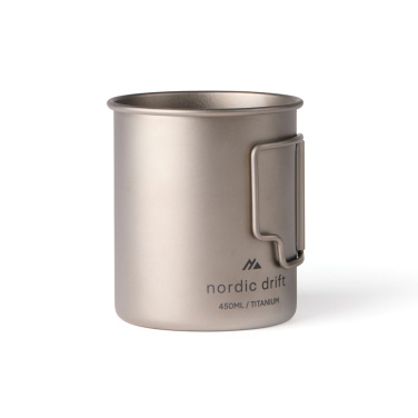 Logo trade reklaamkingituse pilt: Nordic Drift Trail Ultra Light Titanium 450ml kruus
