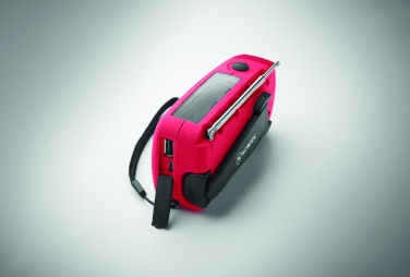 Logo trade ärikingi pilt: Kaasaskantav SOS raadio LED-taskulampiga ONDA