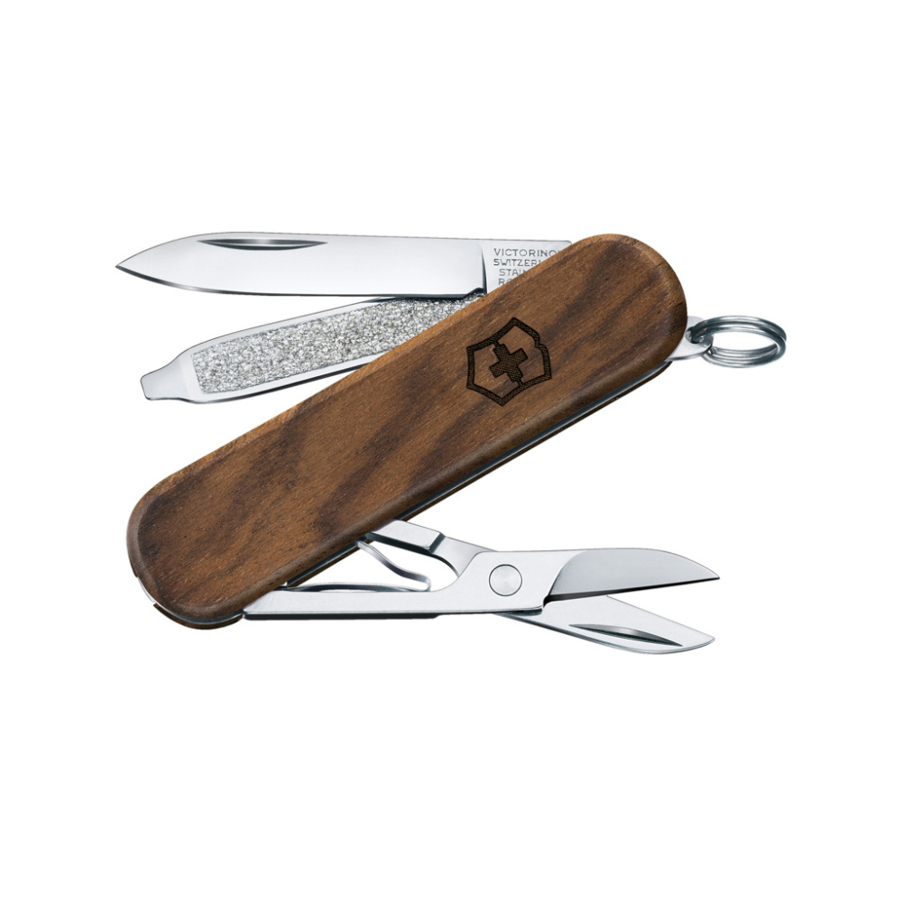 Logotrade meened pilt: VICTORINOX taskunuga Classic SD puidust käepidemega