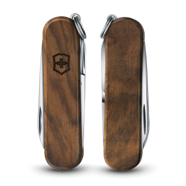 Logo trade firmakingid foto: VICTORINOX taskunuga Classic SD puidust käepidemega